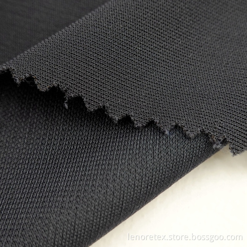 Knitted 100D Twist Eco Friendly Recycled Interlock Fabric